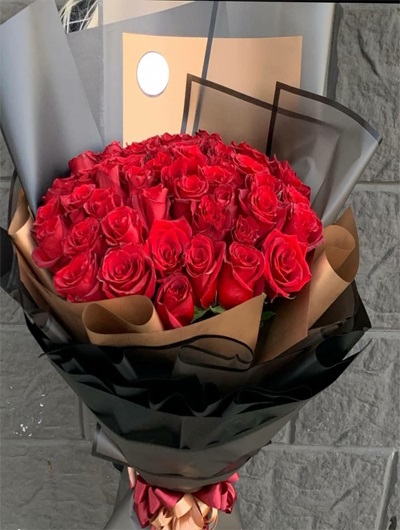 41 Adet Kırmızı Gül Buketi 5418
