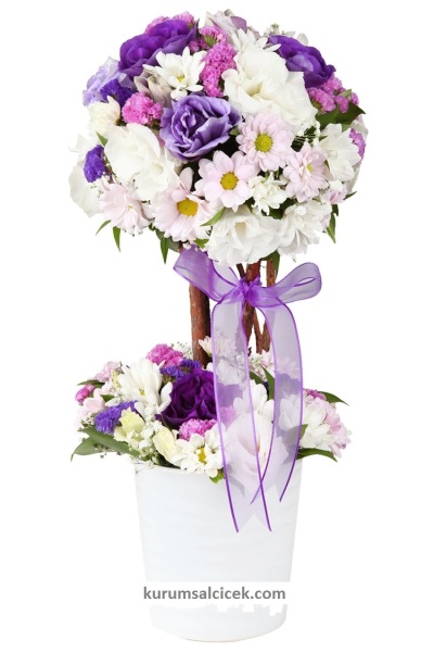 Bonsai Kır Çİçek Aranjmanı